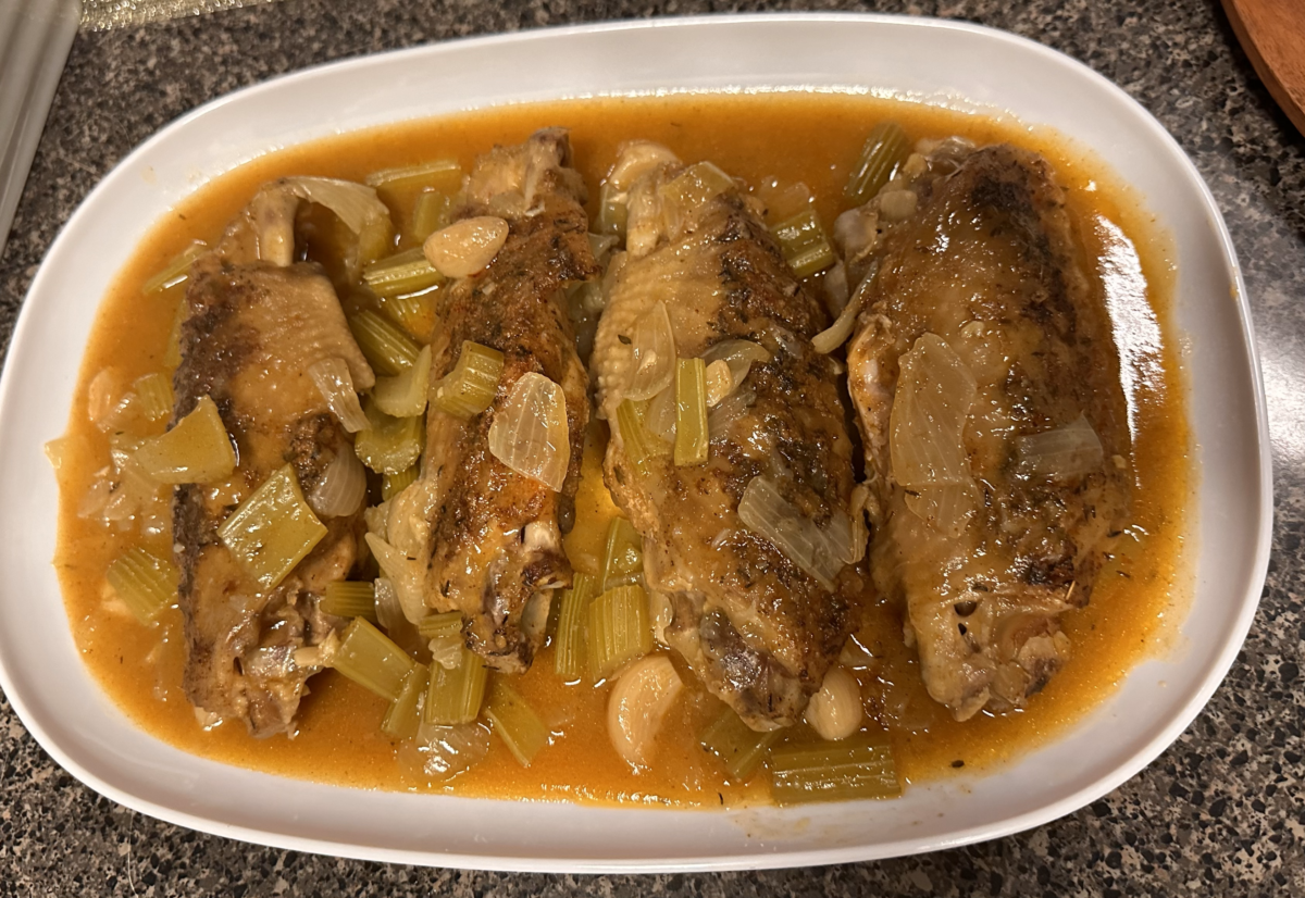 Smothered Turkey Wings Recipe